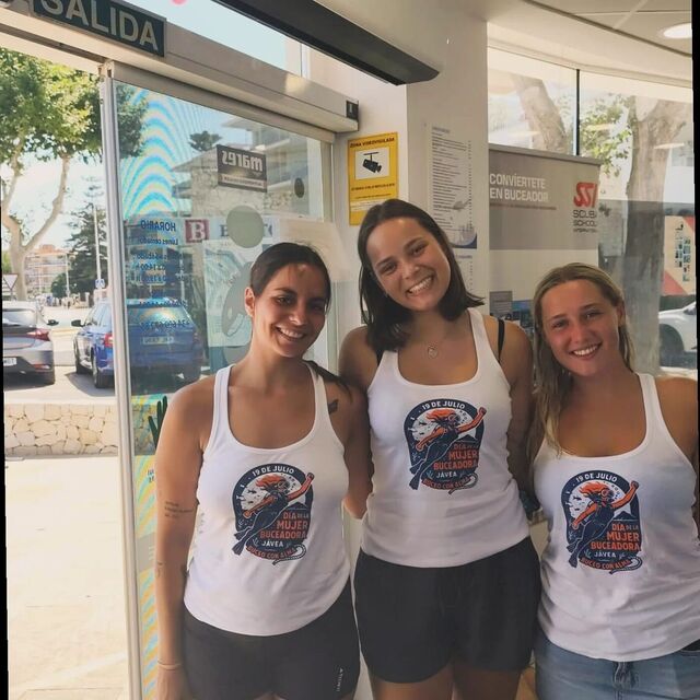 We celebrate Women's Diving Day with actions throughout the country